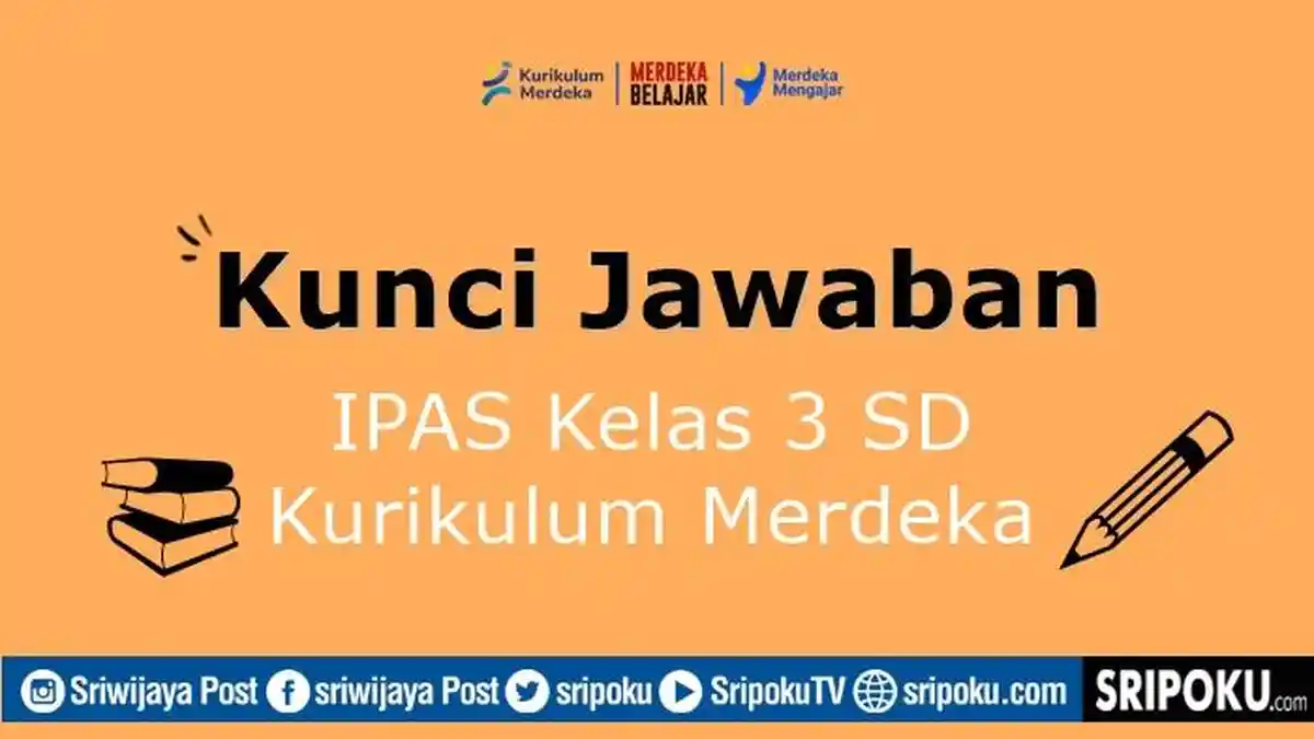 10 Soal dan Kunci Jawaban IPAS Kelas 3 SD Bab 8 Kurikulum Merdeka