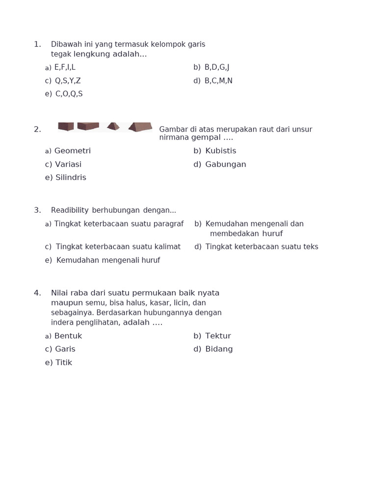 5 Contoh Soal Desain Grafis Beserta Jawaban Kelas X Semester 1 yang Wajib Kamu Kuasai