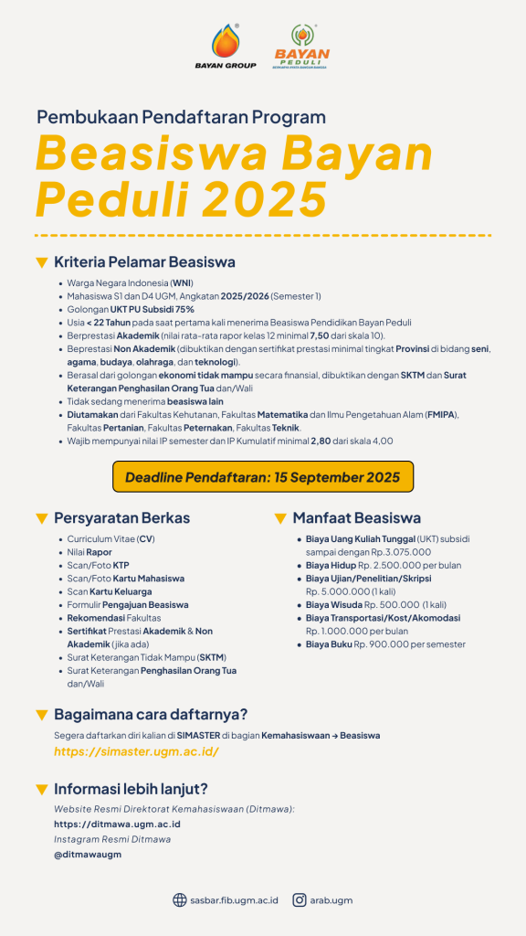 5 Fakta Mengejutkan Beasiswa Bayan yang Wajib Kamu Tahu Sebelum Mendaftar Tahun 2026