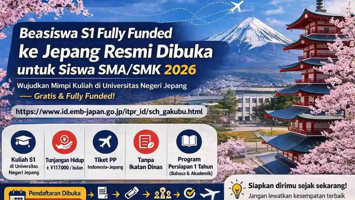 5 Fakta Mengejutkan Beasiswa Jepang S1 Ternyata Punya Syarat Tersembunyi yang Wajib Tahu