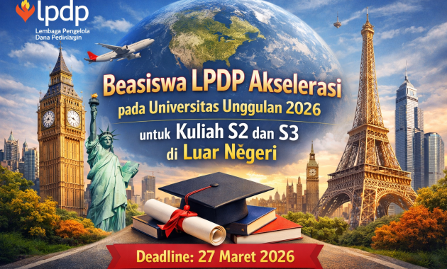 5 Fakta Wajib Tahu Beasiswa S3 Luar Negeri 2026 Sebelum Mendaftar 5 Fakta Wajib Tahu Beasiswa S3 Luar Negeri 2026 Sebelum Mendaftar