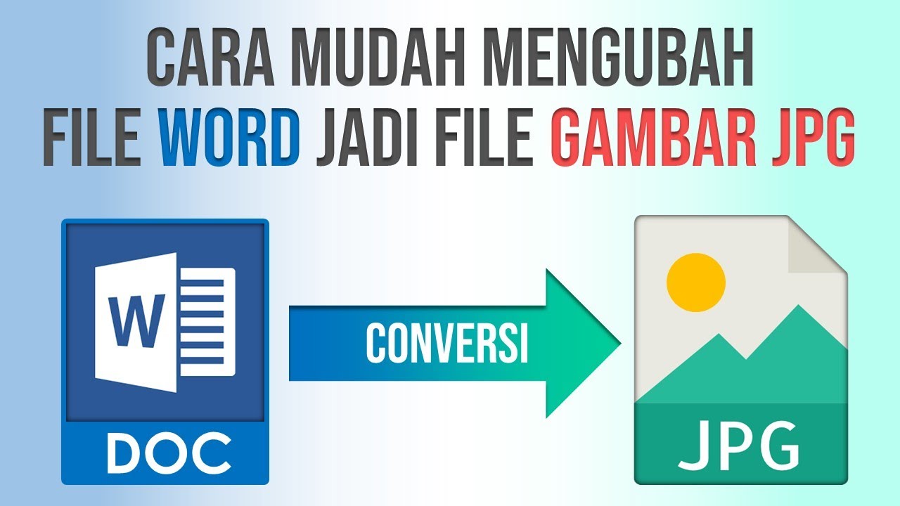 Rahasia Cara Ubah Word ke JPG di 2026 yang Jarang Diketahui, Termasuk Edit Stempel