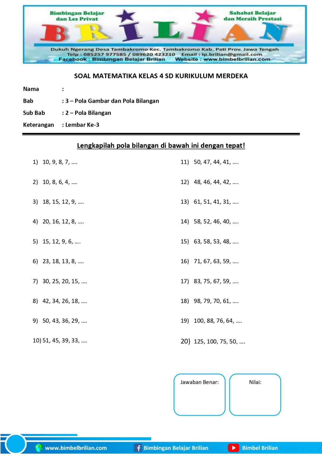 7 Cara Seru Kuasai Matematika Kelas 4 Kumpulan Soal Paling Efektif untuk Anak