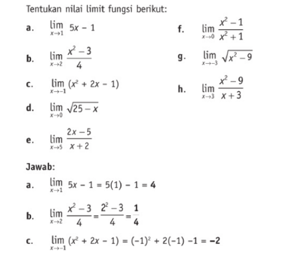 Akhirnya Ada 7 Contoh Soal dan Pembahasan Matematika Kelas 12 IPA Semester 1 yang Jarang Diketahui Siswa