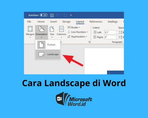 7 Rahasia Cara Mengubah Tabel Menjadi Landscape di Word yang Wajib Tahu Sebelum Terlambat